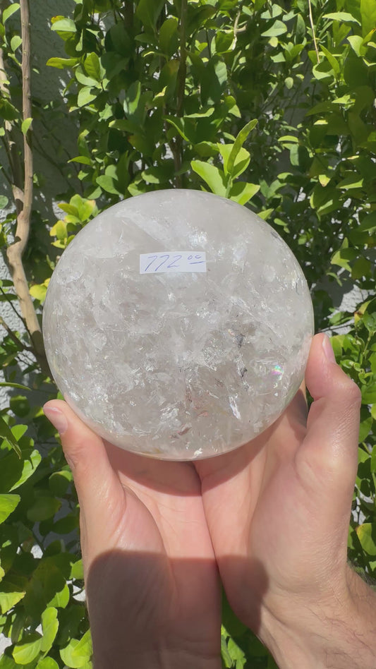 Clear Quartz Sphere