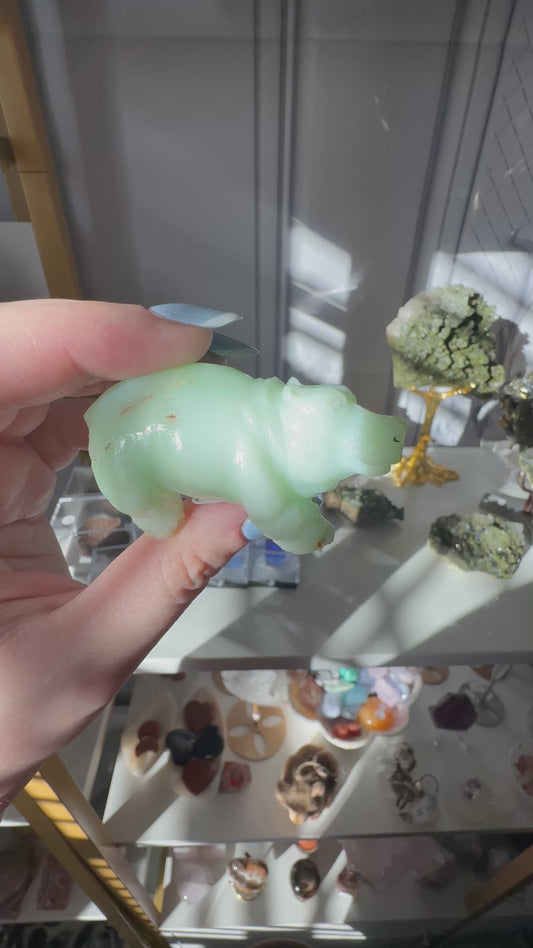 Chrysoprase Hippo