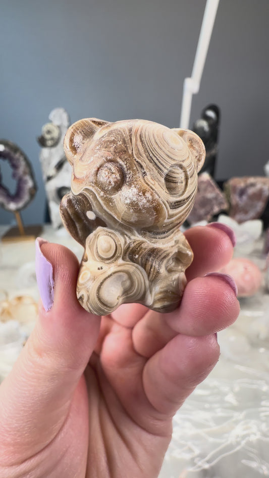 Chocolate Calcite Cub C