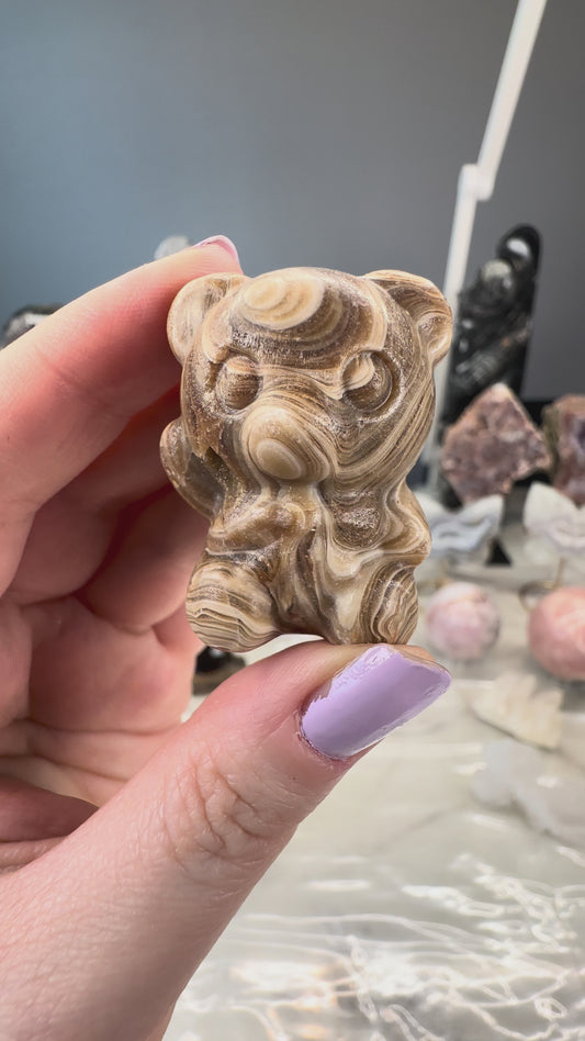 Chocolate Calcite Cub J
