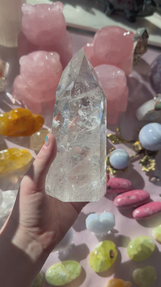 Polished Lemurian Tower