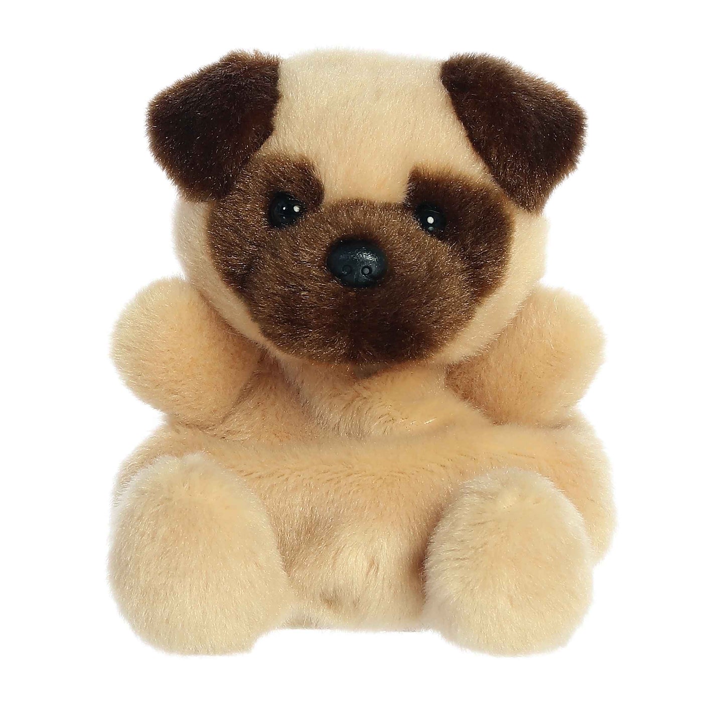 5" Plush Pal Frankie Pug Dog Palm Pals Stuffed Animal