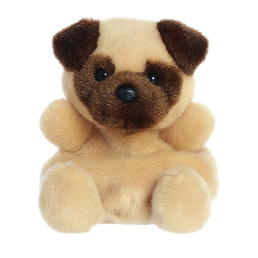 5" Plush Pal Frankie Pug Dog Palm Pals Stuffed Animal